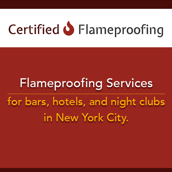 CERTIFIED FLAMEPROOFING