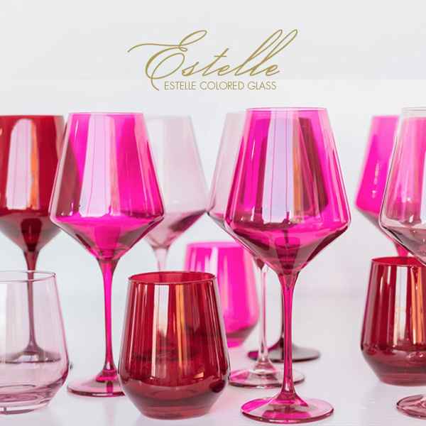 ESTELLE COLORED GLASS