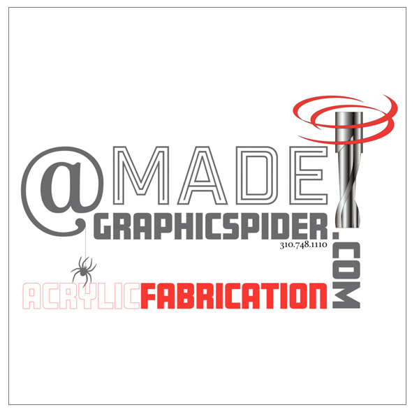 GRAPHIC SPIDER | CUSTOM ACRYLIC FABRICATION