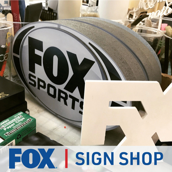 FOX STUDIOS SIGN SHOP